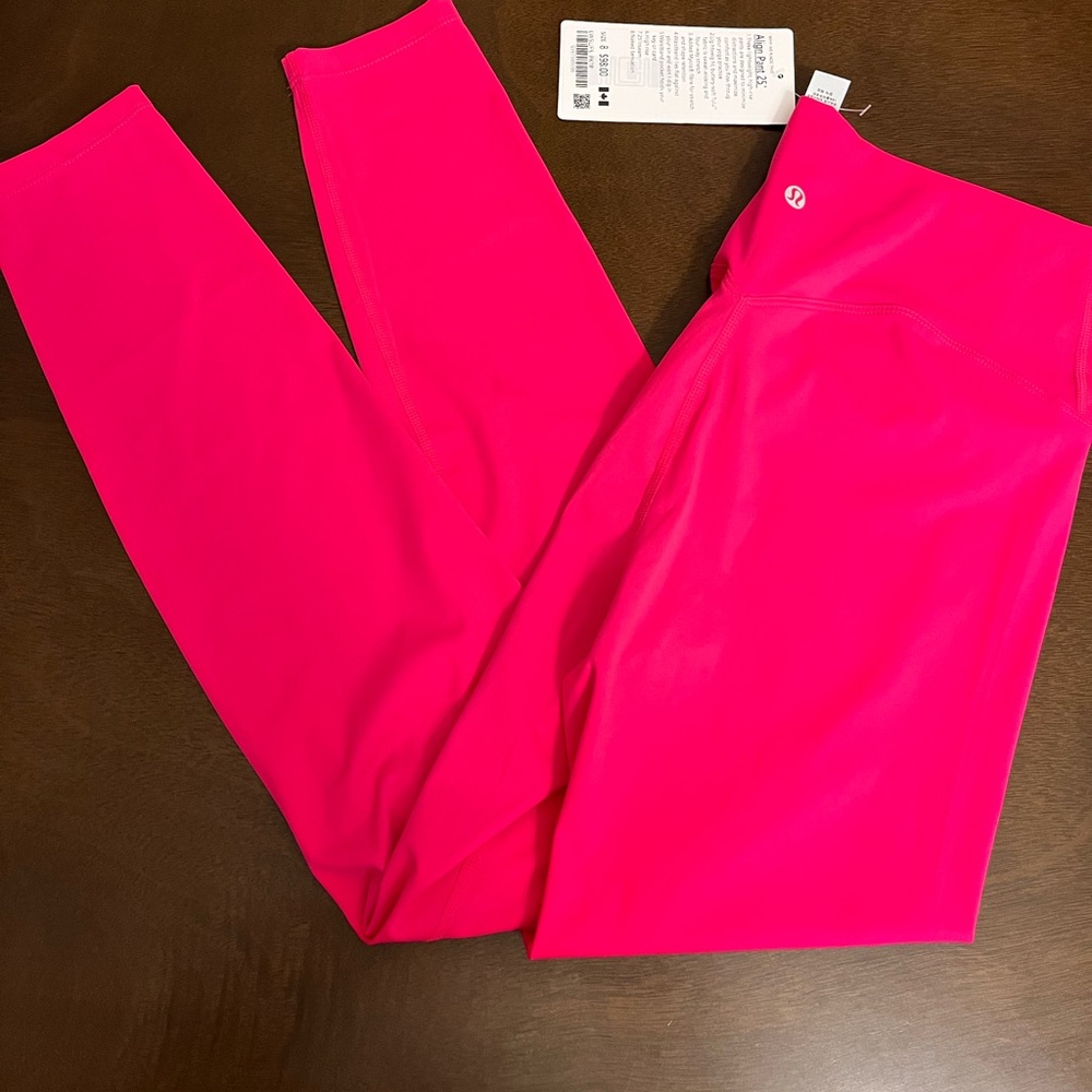 Lululemon Hot Pink Leggings